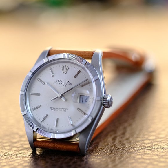 Rolex Oyster Perpetual Date 15010 Silver Dial - Picture 2 of 6